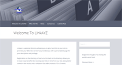 Desktop Screenshot of linkayz.com