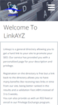 Mobile Screenshot of linkayz.com